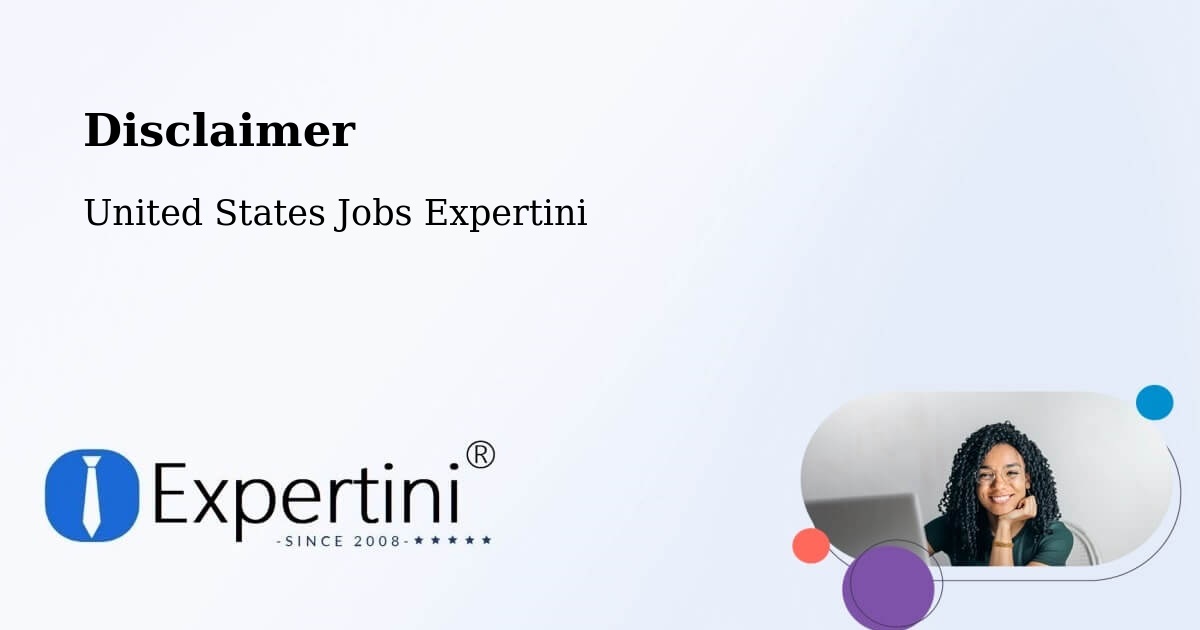 Disclaimer – Bangor - United States Jobs Expertini