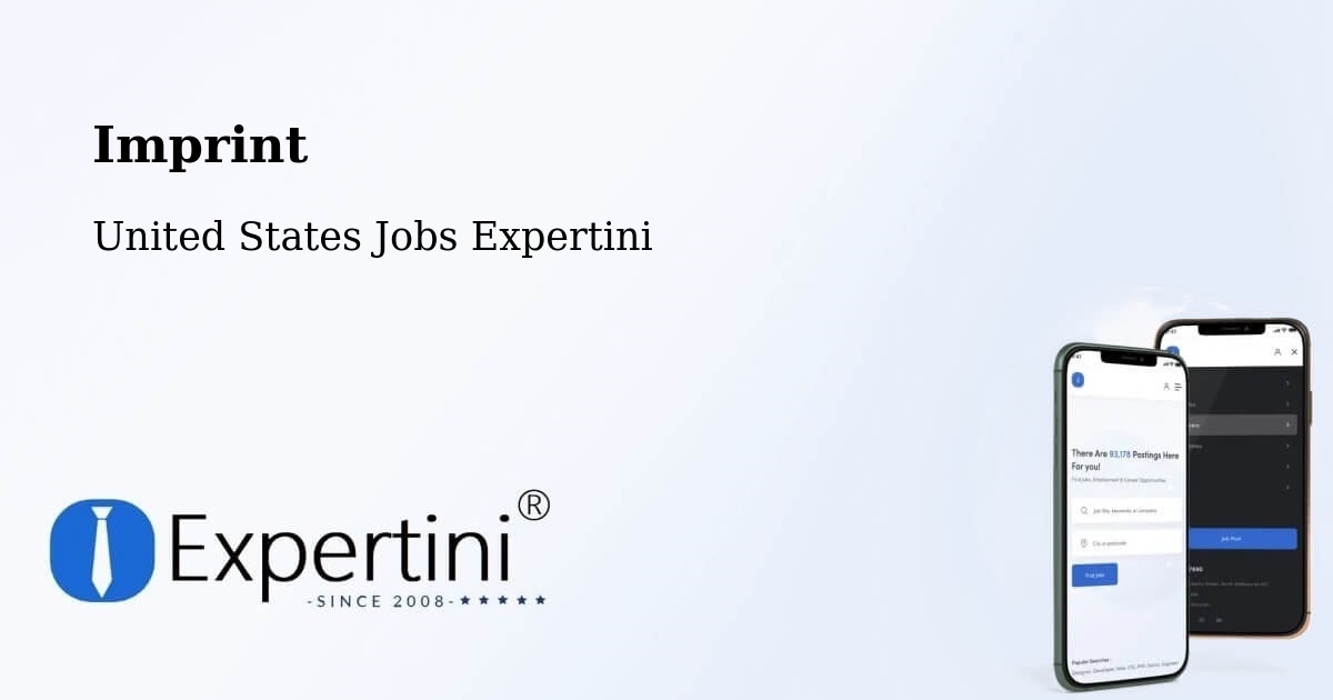 Imprint – Bangor - United States Jobs Expertini